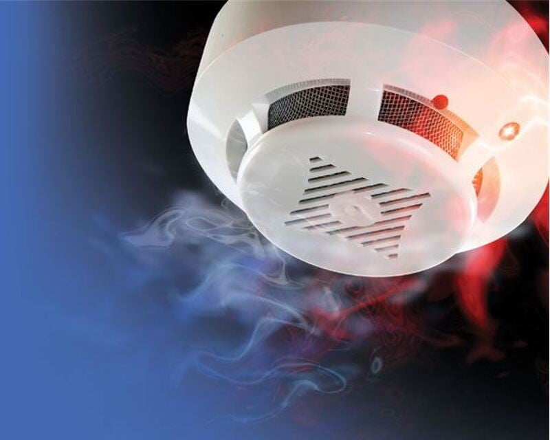 Smoke detector Battery operated