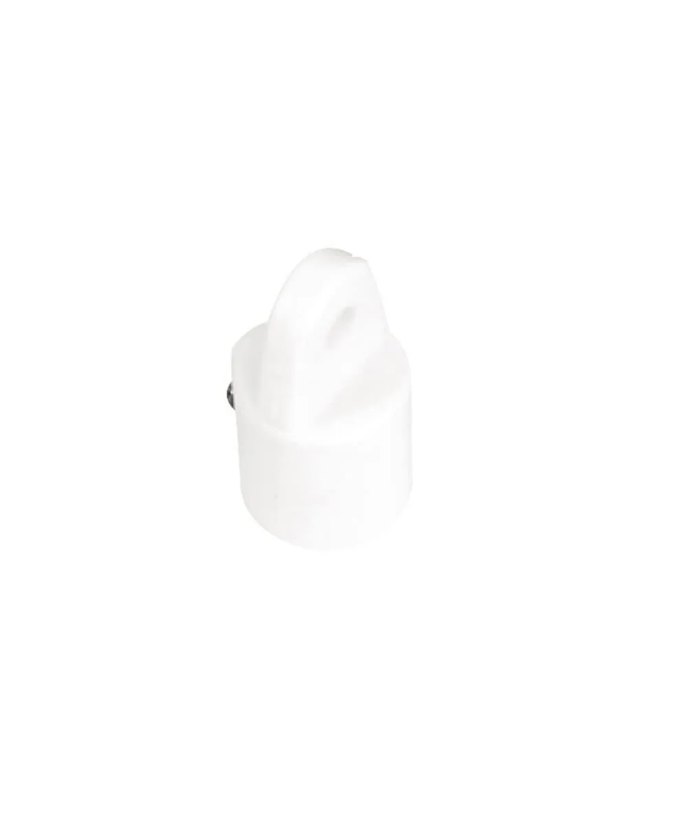 Whitecap 3419WP 7/8 Outside Eye End [pr] Wht