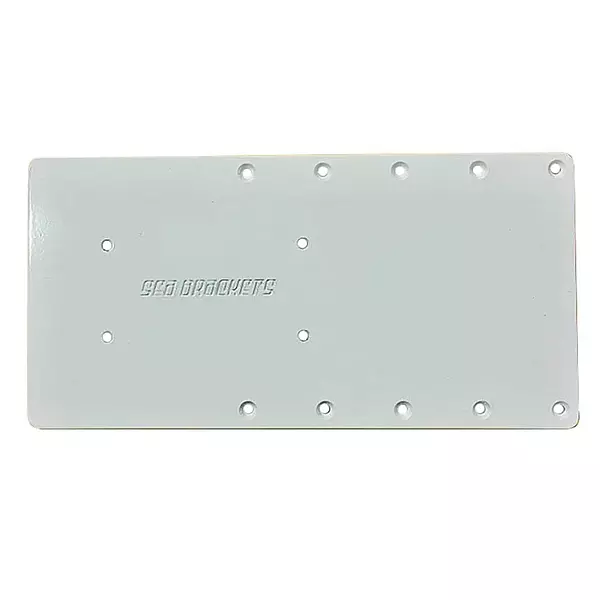 Sea Brackets 14" Straight Trolling Motor Plate f/Garmin Kraken