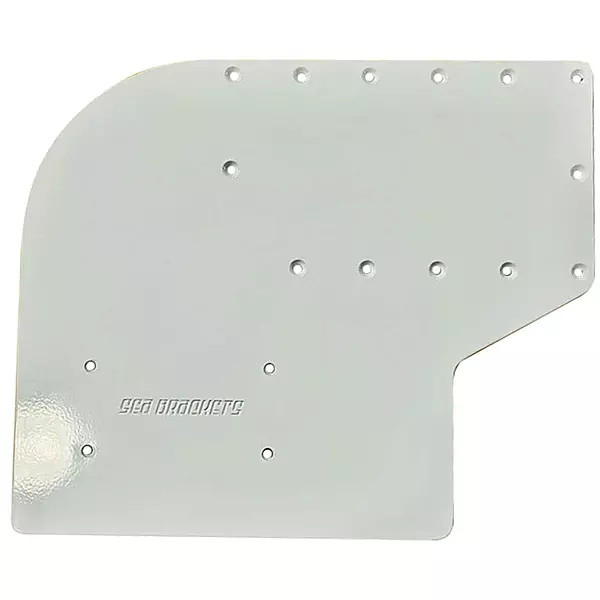 Sea Brackets Large Offset Trolling Motor Plate f/Garmin Kraken