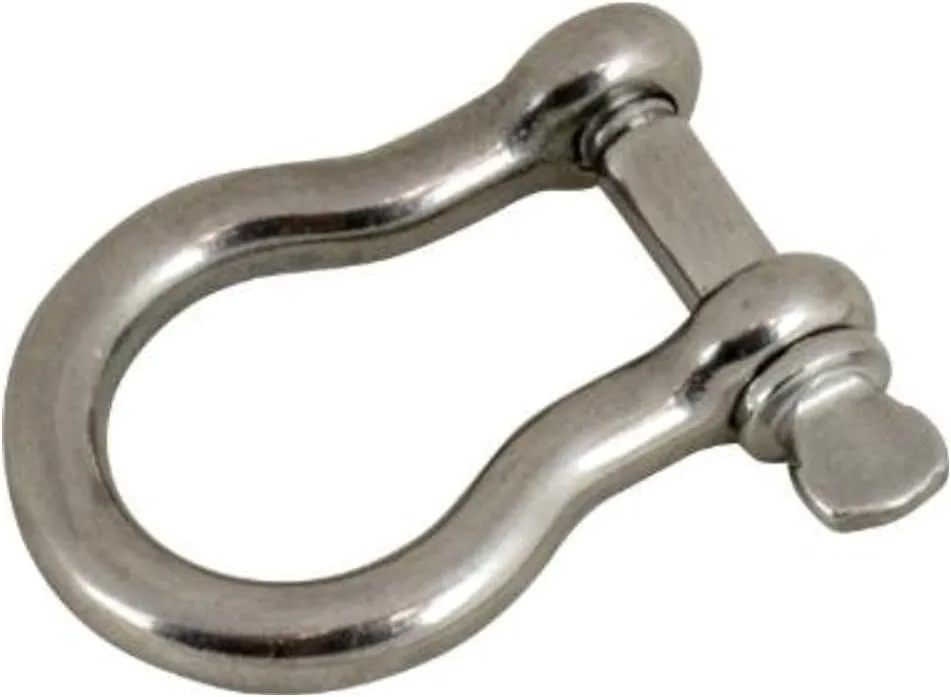 Sea-Dog Bow Shackle - 7/8" Diameter, 1" Opening, 316 Cast Stainless Steel