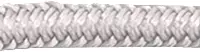 Sea Dog 302112015WH-1 Double Braided Nylon Dock Line, 1/2" x 15' / White