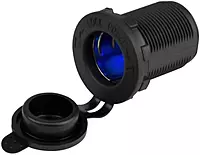 Sea-Dog 12V Power Socket w/Blue LEDs