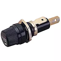 Sea Foam 420503-1 15 Amp Round Fuse Holder with Spade Terminal