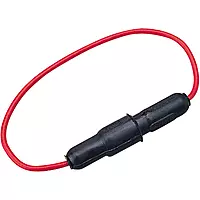 Sea Dog 15 A 14 AWG AGC Waterproof PVC Inline Fuse Holder