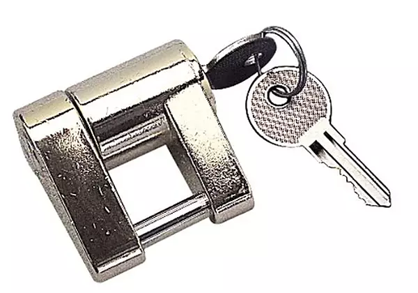 Sea-Dog Brass Plated Coupler Lock - 2 Piece