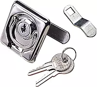 Sea-Dog Surface Mount Locking Ring Pull - Stamped 304 Stainless Steel/Die Cast Zinc Lock