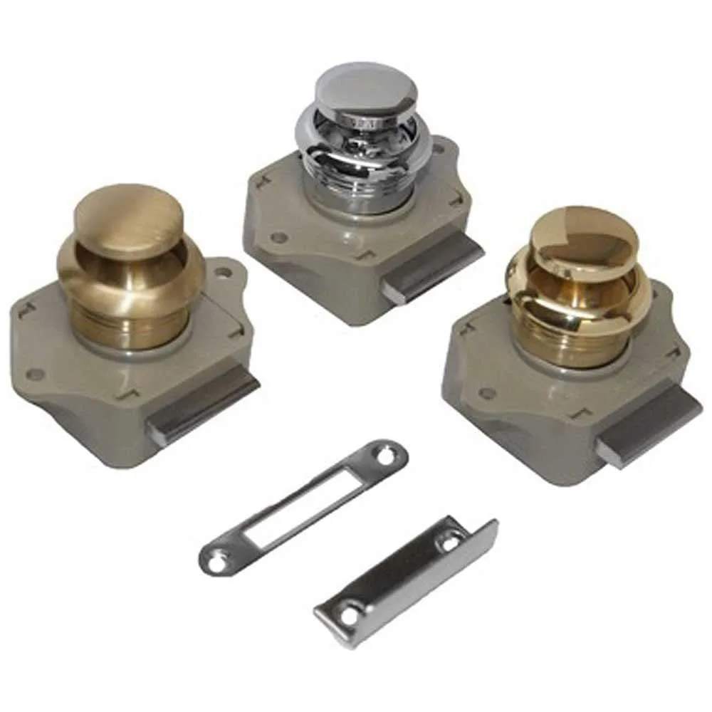 Sea-Dog 224300-1 Push Button Rim Latch - #6 Rh