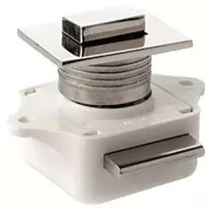 Sea Dog 2253101 Push Button Rim Latch - Square