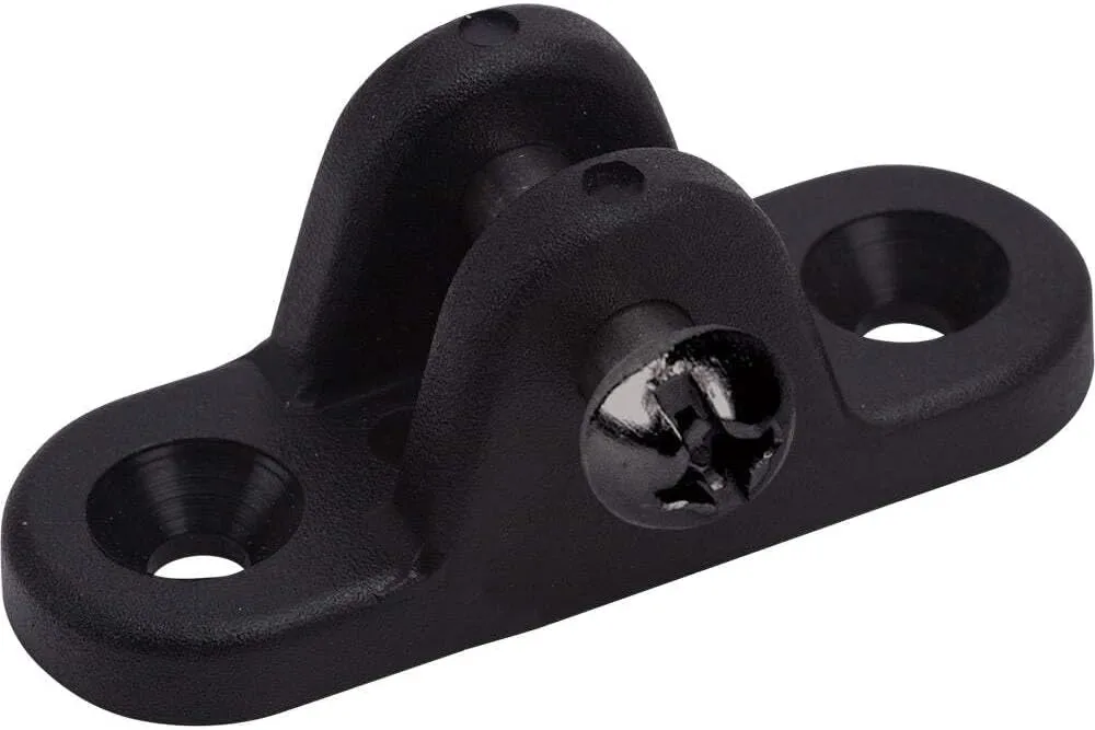 Sea-Dog 273205-1 Top Mount Small Deck Hinge Fitting - Black