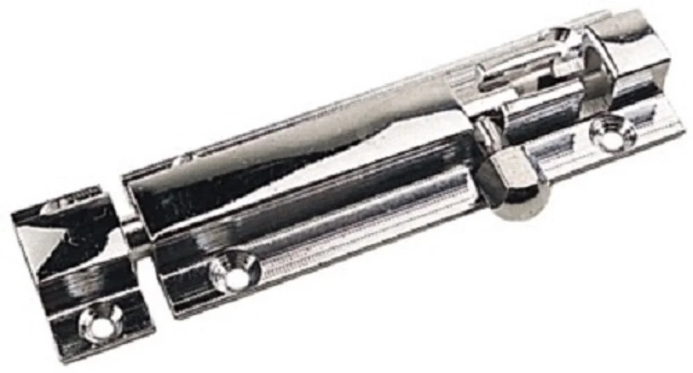 Sea-Dog Barrel Bolt - Chrome Finish - 3"