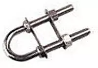 Sea-Dog Bow Eye - Machined 304 Stainless Steel - 7/16" x 3-1/2"