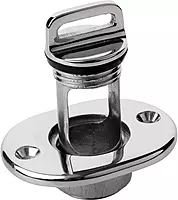 Sea-Dog Oblong Captive Garboard Drain Plug - 316 Stainless Steel [520065-1]