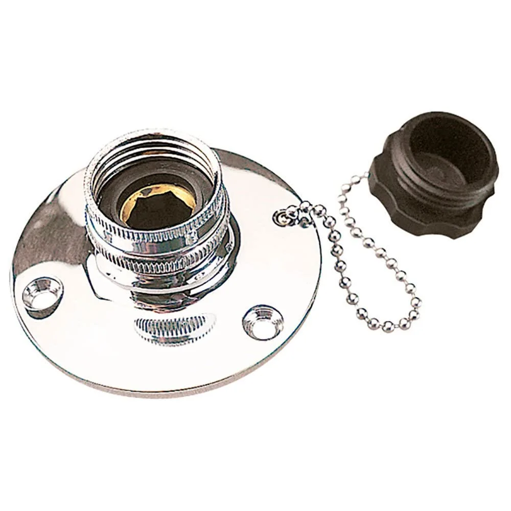 Sea-Dog Fresh Water Inlet - 316 Stainless Steel