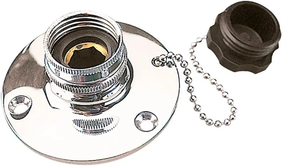 Sea-Dog Fresh Water Inlet - 316 Stainless Steel