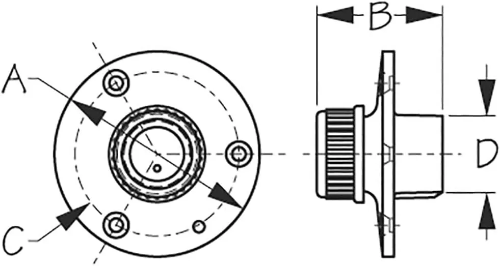 Sea-Dog Washdown Water Outlet - 316 Stainless Steel