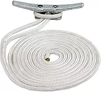 Sea-Dog Double Braided Nylon Dock Line - 3/4" x 30' - Black