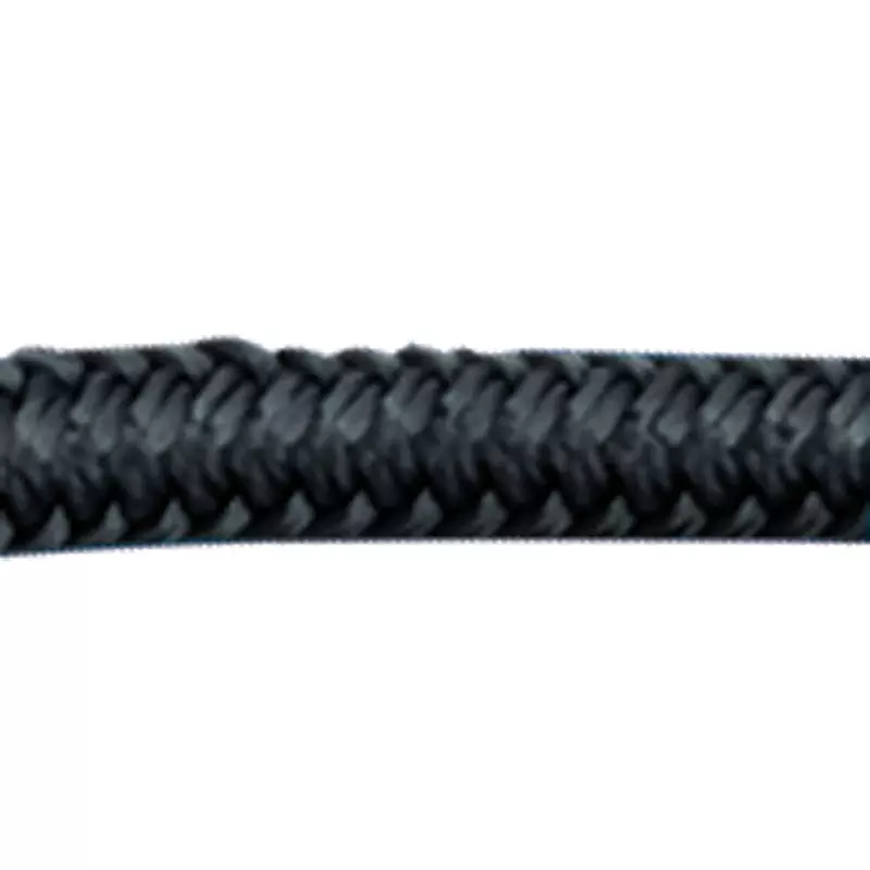 Sea Dog 302110015BK-1 Double Braided Nylon Dock Line, 3/8" x 15' / Black