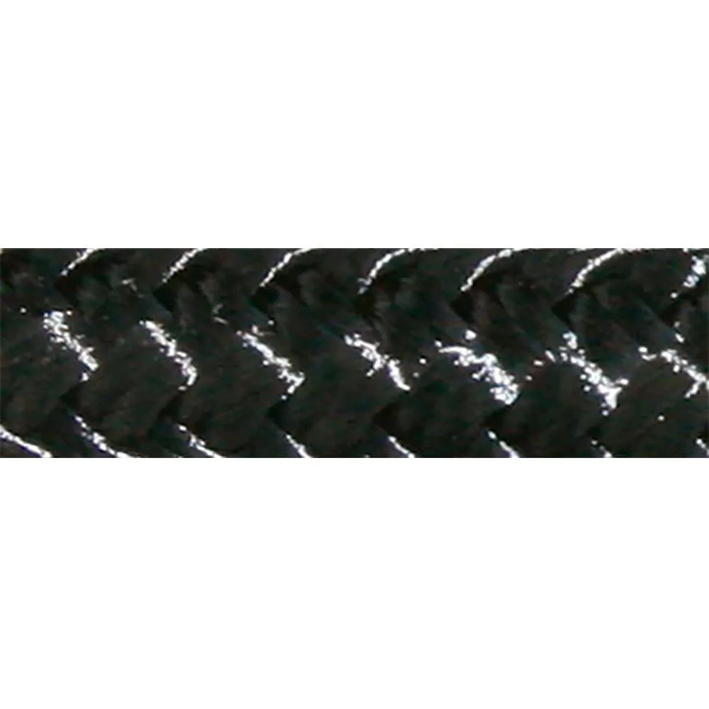 Sea Dog Line Sea Dog 302110025BK-1 Double Braided Nylon Dock Line, 3/8" x 25' / Black