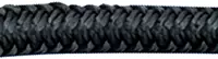 Sea Dog Line Sea Dog 302110025BK-1 Double Braided Nylon Dock Line, 3/8" x 25' / Black