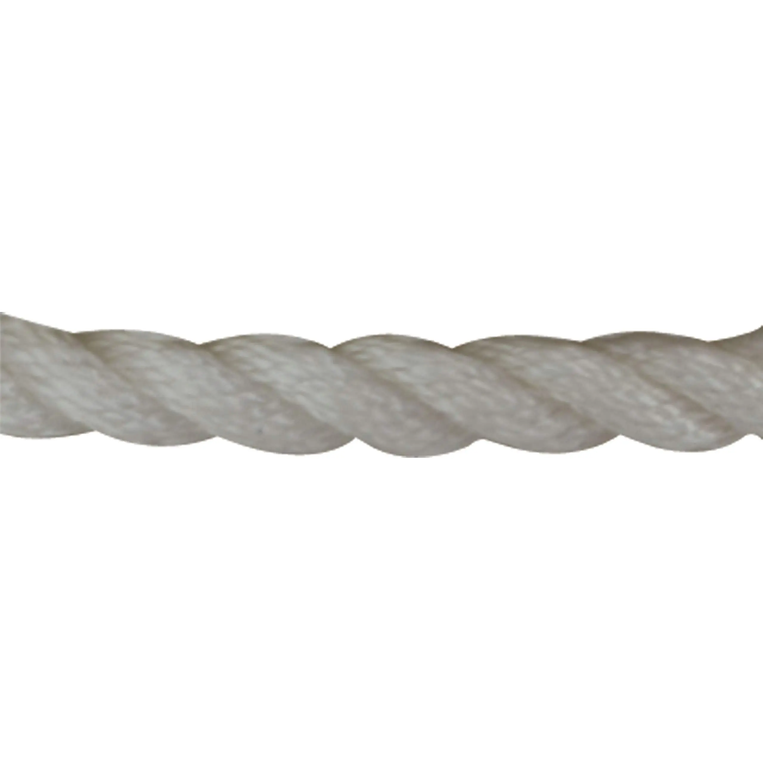 Sea Dog 301110060WH-1 Twisted Nylon Anchor Line with Thimble, 3/8" x 60'