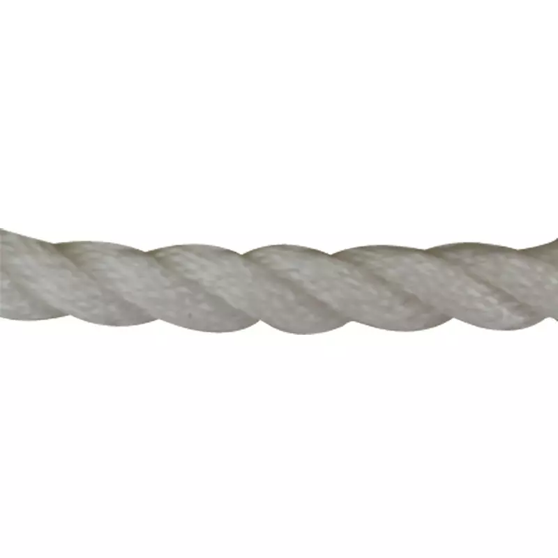 Sea Dog 301110060WH-1 Twisted Nylon Anchor Line with Thimble, 3/8" x 60'