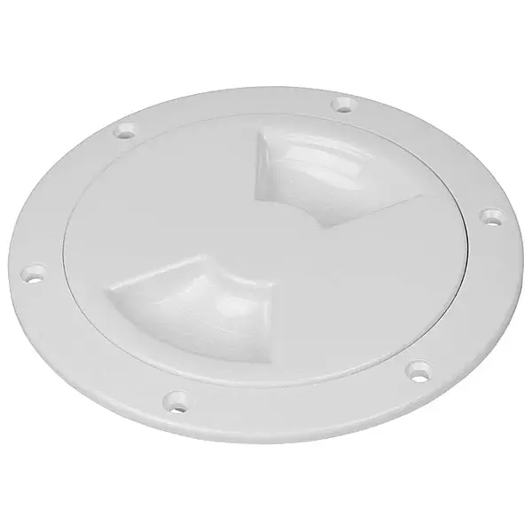 SEA-DOG Quarter-Turn Deck Plate - White