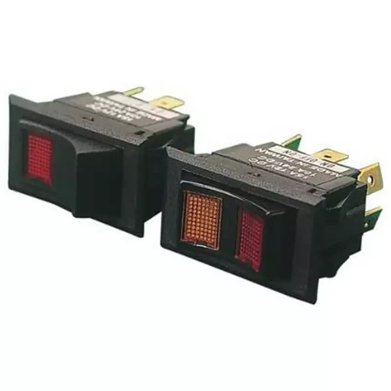 Sea-Dog 420251-1 Illuminating Rocker Switch, On/Off / Red Lens