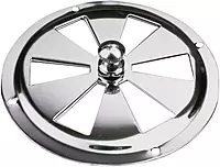 Sea-Dog Stainless Steel Butterfly Vent - Center Knob - 5"