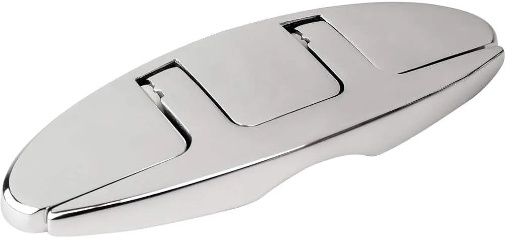 Sea-Dog 5" Oval SS Folding Cleat w/Hidden Hex Bolts