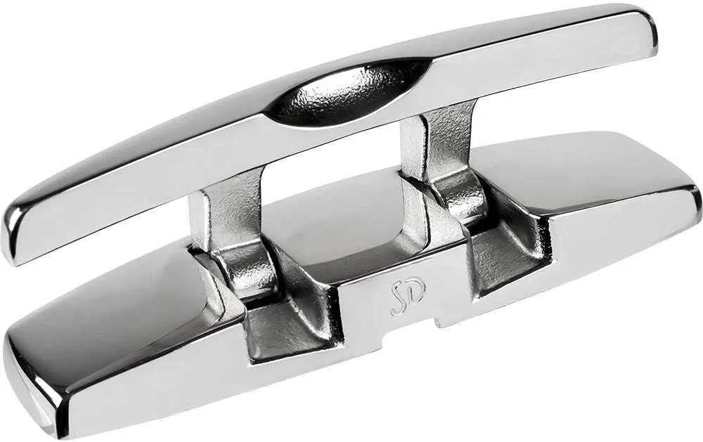 Sea-Dog 5" Rectangle SS Folding Cleat w/Hex Bolts