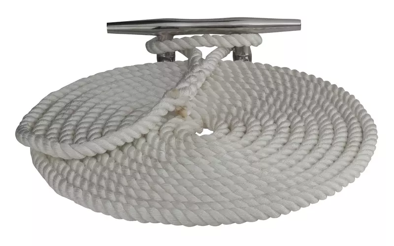 Sea Dog 302116035WH-1 Double Braided Nylon Dock Line, 5/8"X35' / White