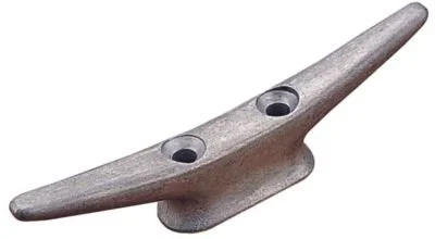 Sea-Dog Line Closed Base Cleat - Flat Head Aluminum 6 in