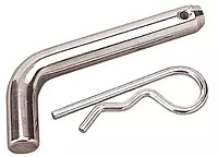 Sea-Dog 751062-1 Receiver Pin with Clip, 5/8"