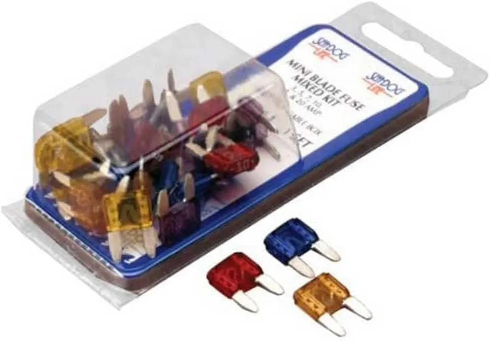 Sea-Dog 445090-1 ATM Mini Blade Style Mixed Fuse Kit