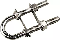Sea-Dog 080033-1 Twin Shank Bow Eye, 2-1/2" Shaft