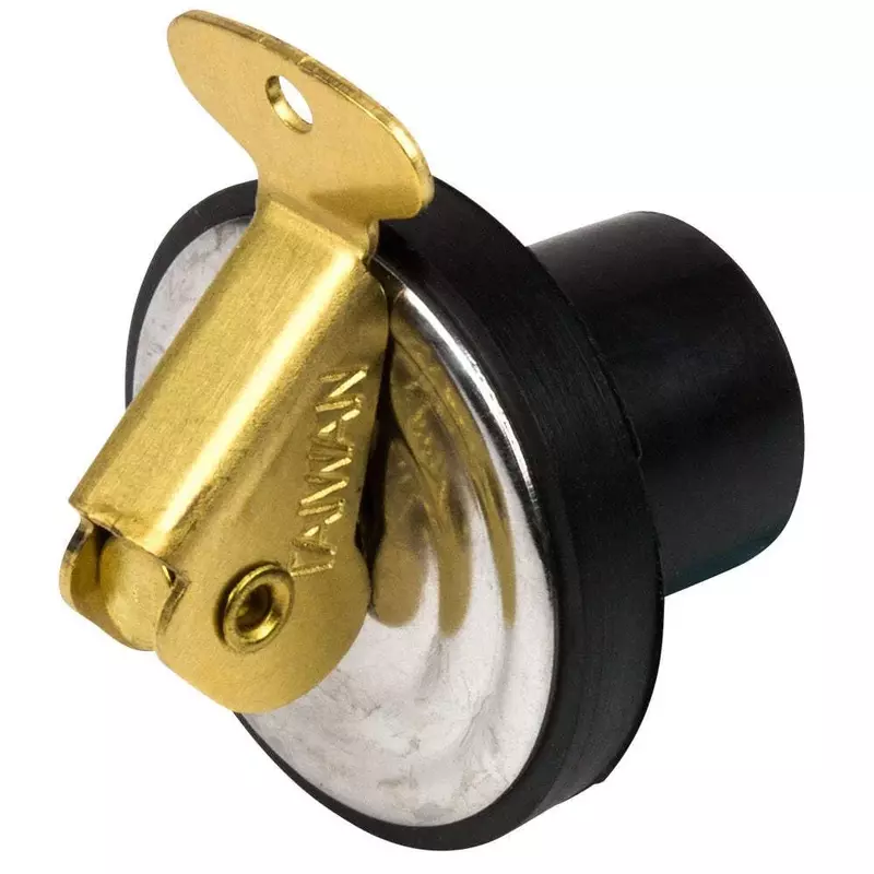 Sea Dog Brass/Neoprene Baitwell Plug - 5/8"-Pair