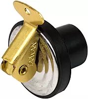 Sea Dog Brass/Neoprene Baitwell Plug - 5/8"-Pair