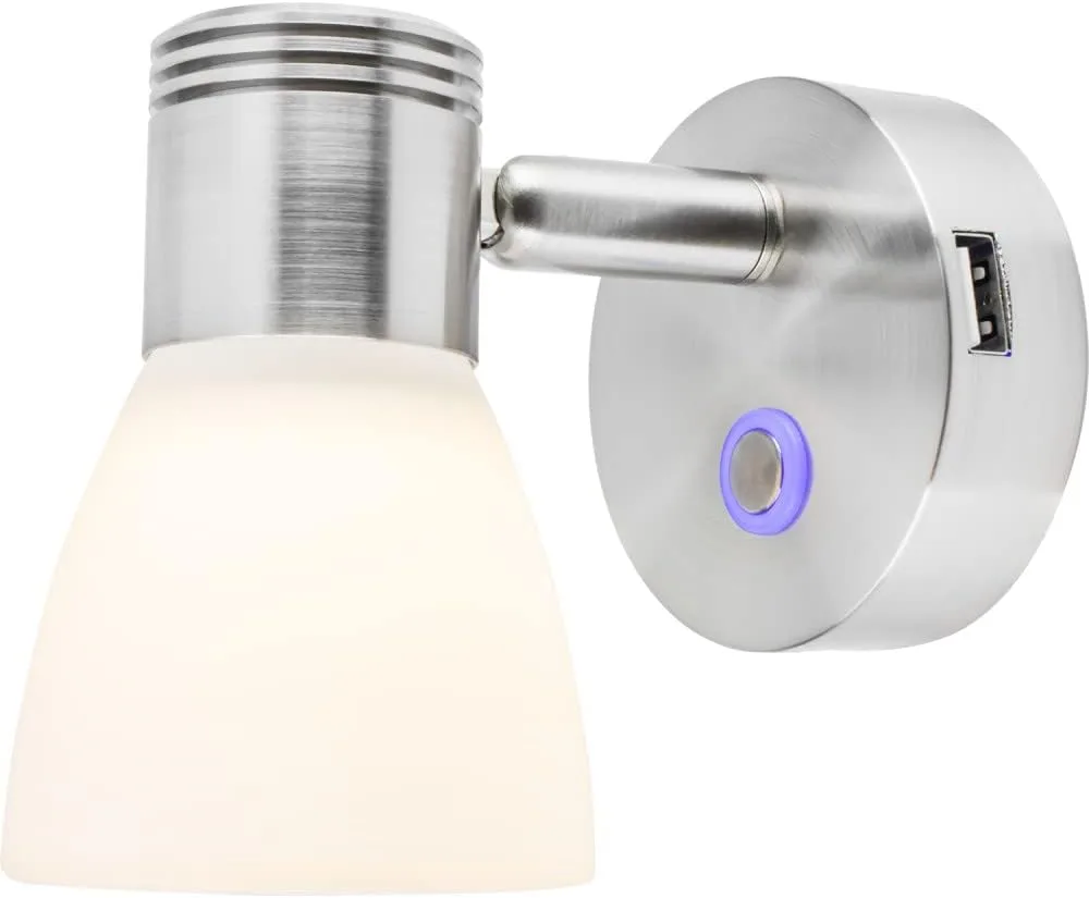 Sea-Dog Cabin Reading Light w/Touch Dimmer & USB Port