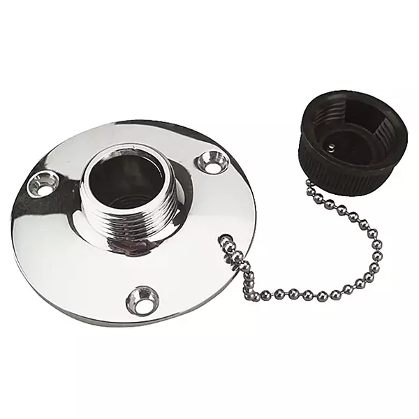 Sea-Dog Washdown Water Outlet - Chrome Plated Brass