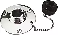Sea-Dog Washdown Water Outlet - Chrome Plated Brass