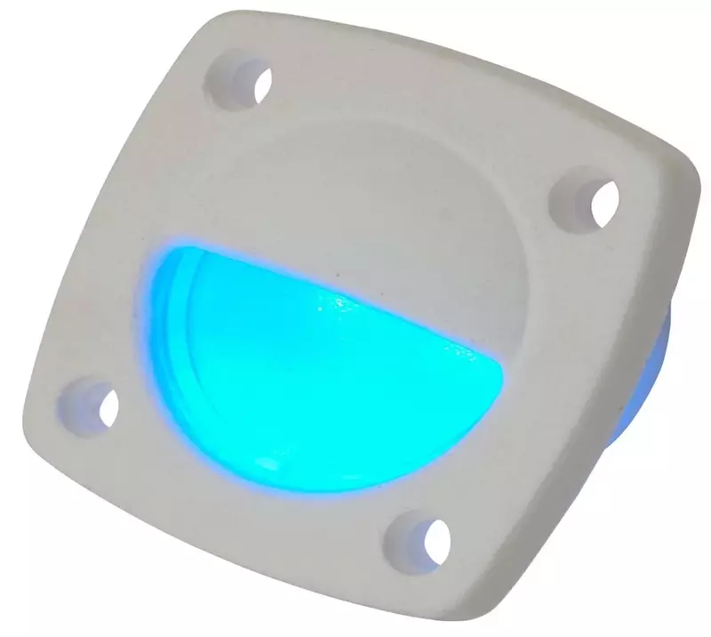 Sea Dog 401325-1 Delrin LED Utility Light - White with Blue Light
