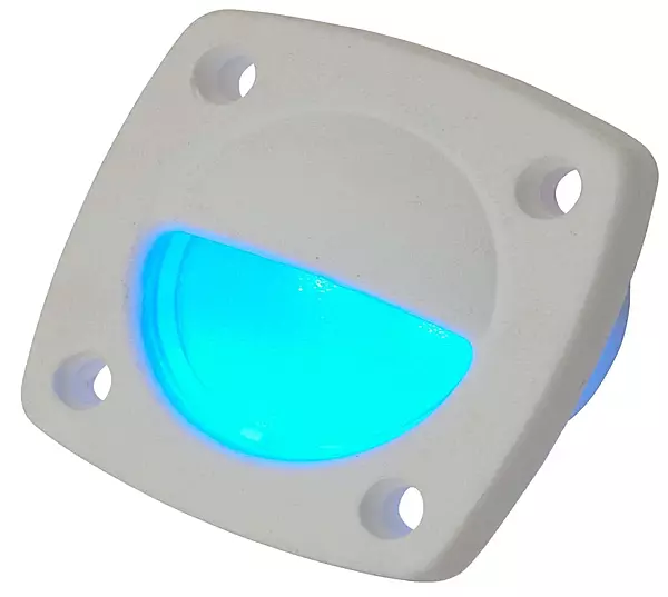 Sea Dog 401325-1 Delrin LED Utility Light - White with Blue Light