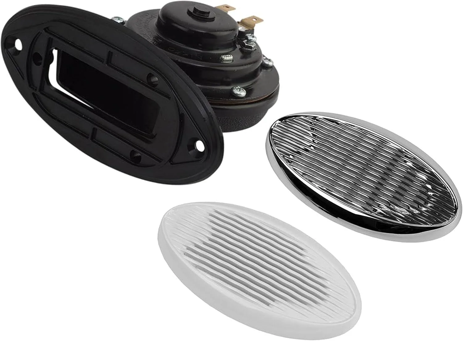 Sea-Dog 431210-1 Drop-In V.1 Hidden Horn with Grills