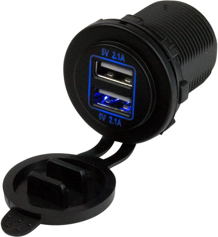 Sea Dog 426515-1 Double USB Power Socket