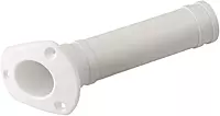 Sea Dog 325161-1 Flush Mount Rod Holder , White , 9-1/2" L x 1-5/8" ID