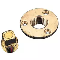 Sea-Dog Garboard Drain & Plug - Machined Bronze, 2" Dia (520040-1)