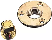 Sea-Dog Garboard Drain & Plug - Machined Bronze, 2" Dia (520040-1)