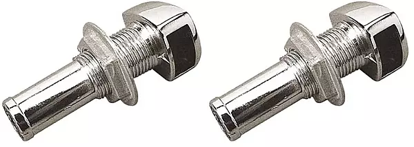 Sea-Dog 352100-1 Gas Tank Vent - Chrome Plated Die-Cast Zinc