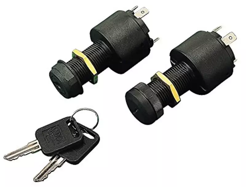 Ignition Switch 4 POS Poly Blade